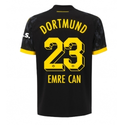 Strój piłkarski Borussia Dortmund Emre Can #23 Koszulka Wyjazdowej 2023-24 Krótki Rękaw