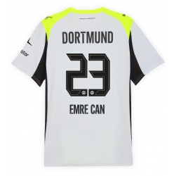 Strój piłkarski Borussia Dortmund Emre Can #23 Koszulka Wyjazdowej 2025-26 Krótki Rękaw