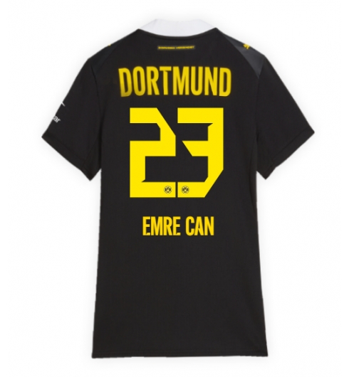 Strój piłkarski Borussia Dortmund Emre Can #23 Koszulka Wyjazdowej damskie 2026-27 Krótki Rękaw Strój piłkarski Borussia Dortmund Emre Can #23 Koszulka Wyjazdowej damskie 2026-27 Krótki Rękaw