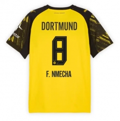 Strój piłkarski Borussia Dortmund Felix Nmecha #8 Koszulka Podstawowej 2025-26 Krótki Rękaw