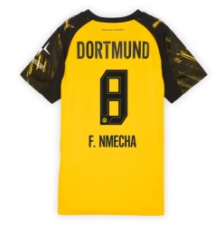 Strój piłkarski Borussia Dortmund Felix Nmecha #8 Koszulka Podstawowej damskie 2025-26 Krótki Rękaw