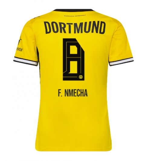 Strój piłkarski Borussia Dortmund Felix Nmecha #8 Koszulka Podstawowej damskie 2026-27 Krótki Rękaw Strój piłkarski Borussia Dortmund Felix Nmecha #8 Koszulka Podstawowej damskie 2026-27 Krótki Rękaw