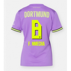 Strój piłkarski Borussia Dortmund Felix Nmecha #8 Koszulka Trzeciej damskie 2026-27 Krótki Rękaw