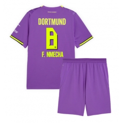 Strój piłkarski Borussia Dortmund Felix Nmecha #8 Koszulka Trzeciej dziecięce 2026-27 Krótki Rękaw (+ Krótkie spodenki)