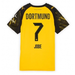 Strój piłkarski Borussia Dortmund Jobe Bellingham #7 Koszulka Podstawowej damskie 2025-26 Krótki Rękaw