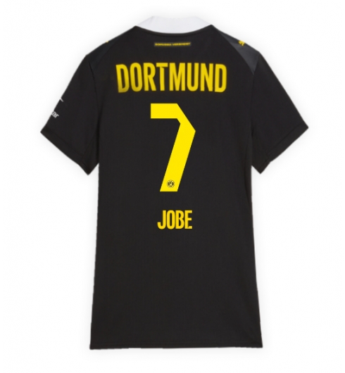 Strój piłkarski Borussia Dortmund Jobe Bellingham #7 Koszulka Wyjazdowej damskie 2026-27 Krótki Rękaw Strój piłkarski Borussia Dortmund Jobe Bellingham #7 Koszulka Wyjazdowej damskie 2026-27 Krótki Rękaw