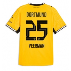 Strój piłkarski Borussia Dortmund Joey Veerman #25 Koszulka Podstawowej 2026-27 Krótki Rękaw