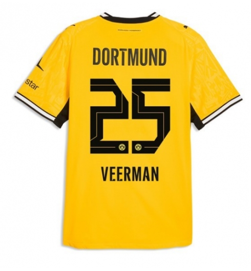 Strój piłkarski Borussia Dortmund Joey Veerman #25 Koszulka Podstawowej 2026-27 Krótki Rękaw Strój piłkarski Borussia Dortmund Joey Veerman #25 Koszulka Podstawowej 2026-27 Krótki Rękaw