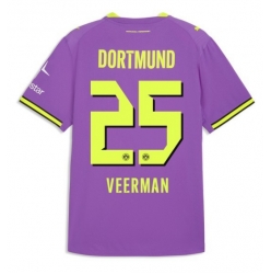 Strój piłkarski Borussia Dortmund Joey Veerman #25 Koszulka Trzeciej 2026-27 Krótki Rękaw