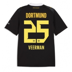 Strój piłkarski Borussia Dortmund Joey Veerman #25 Koszulka Wyjazdowej 2026-27 Krótki Rękaw