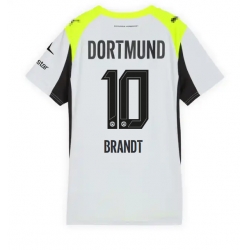 Strój piłkarski Borussia Dortmund Julian Brandt #10 Koszulka Wyjazdowej damskie 2025-26 Krótki Rękaw