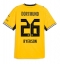 Strój piłkarski Borussia Dortmund Julian Ryerson #26 Koszulka Podstawowej 2026-27 Krótki Rękaw Strój piłkarski Borussia Dortmund Julian Ryerson #26 Koszulka Podstawowej 2026-27 Krótki Rękaw