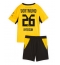 Strój piłkarski Borussia Dortmund Julian Ryerson #26 Koszulka Podstawowej dziecięce 2026-27 Krótki Rękaw (+ Krótkie spodenki)