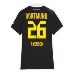 Strój piłkarski Borussia Dortmund Julian Ryerson #26 Koszulka Wyjazdowej damskie 2026-27 Krótki Rękaw