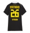 Strój piłkarski Borussia Dortmund Julian Ryerson #26 Koszulka Wyjazdowej damskie 2026-27 Krótki Rękaw Strój piłkarski Borussia Dortmund Julian Ryerson #26 Koszulka Wyjazdowej damskie 2026-27 Krótki Rękaw