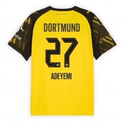 Strój piłkarski Borussia Dortmund Karim Adeyemi #27 Koszulka Podstawowej 2025-26 Krótki Rękaw