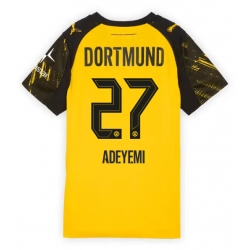 Strój piłkarski Borussia Dortmund Karim Adeyemi #27 Koszulka Podstawowej damskie 2025-26 Krótki Rękaw