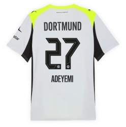 Strój piłkarski Borussia Dortmund Karim Adeyemi #27 Koszulka Wyjazdowej 2025-26 Krótki Rękaw