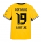 Strój piłkarski Borussia Dortmund Konstantinos Karetsas #19 Koszulka Podstawowej 2026-27 Krótki Rękaw Strój piłkarski Borussia Dortmund Konstantinos Karetsas #19 Koszulka Podstawowej 2026-27 Krótki Rękaw