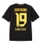 Strój piłkarski Borussia Dortmund Konstantinos Karetsas #19 Koszulka Wyjazdowej 2026-27 Krótki Rękaw Strój piłkarski Borussia Dortmund Konstantinos Karetsas #19 Koszulka Wyjazdowej 2026-27 Krótki Rękaw
