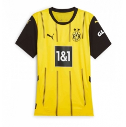Strój piłkarski Borussia Dortmund Koszulka Podstawowej damskie 2024-25 Krótki Rękaw