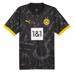 Strój piłkarski Borussia Dortmund Koszulka Wyjazdowej 2023-24 Krótki Rękaw