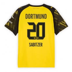 Strój piłkarski Borussia Dortmund Marcel Sabitzer #20 Koszulka Podstawowej 2025-26 Krótki Rękaw
