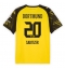 Strój piłkarski Borussia Dortmund Marcel Sabitzer #20 Koszulka Podstawowej 2025-26 Krótki Rękaw Strój piłkarski Borussia Dortmund Marcel Sabitzer #20 Koszulka Podstawowej 2025-26 Krótki Rękaw