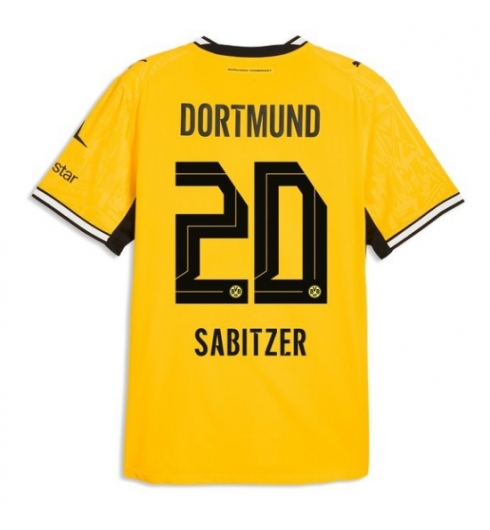 Strój piłkarski Borussia Dortmund Marcel Sabitzer #20 Koszulka Podstawowej 2026-27 Krótki Rękaw Strój piłkarski Borussia Dortmund Marcel Sabitzer #20 Koszulka Podstawowej 2026-27 Krótki Rękaw