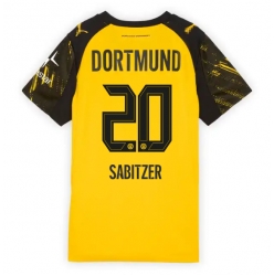 Strój piłkarski Borussia Dortmund Marcel Sabitzer #20 Koszulka Podstawowej damskie 2025-26 Krótki Rękaw
