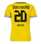 Strój piłkarski Borussia Dortmund Marcel Sabitzer #20 Koszulka Podstawowej damskie 2026-27 Krótki Rękaw Strój piłkarski Borussia Dortmund Marcel Sabitzer #20 Koszulka Podstawowej damskie 2026-27 Krótki Rękaw