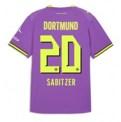 Strój piłkarski Borussia Dortmund Marcel Sabitzer #20 Koszulka Trzeciej 2026-27 Krótki Rękaw