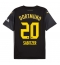 Strój piłkarski Borussia Dortmund Marcel Sabitzer #20 Koszulka Wyjazdowej 2024-25 Krótki Rękaw