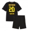 Strój piłkarski Borussia Dortmund Marcel Sabitzer #20 Koszulka Wyjazdowej dziecięce 2026-27 Krótki Rękaw (+ Krótkie spodenki)
