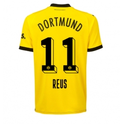 Strój piłkarski Borussia Dortmund Marco Reus #11 Koszulka Podstawowej 2023-24 Krótki Rękaw