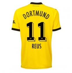 Strój piłkarski Borussia Dortmund Marco Reus #11 Koszulka Podstawowej damskie 2023-24 Krótki Rękaw