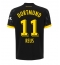 Strój piłkarski Borussia Dortmund Marco Reus #11 Koszulka Wyjazdowej damskie 2023-24 Krótki Rękaw