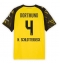 Strój piłkarski Borussia Dortmund Nico Schlotterbeck #4 Koszulka Podstawowej 2025-26 Krótki Rękaw Strój piłkarski Borussia Dortmund Nico Schlotterbeck #4 Koszulka Podstawowej 2025-26 Krótki Rękaw