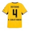 Strój piłkarski Borussia Dortmund Nico Schlotterbeck #4 Koszulka Podstawowej 2026-27 Krótki Rękaw Strój piłkarski Borussia Dortmund Nico Schlotterbeck #4 Koszulka Podstawowej 2026-27 Krótki Rękaw