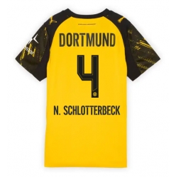Strój piłkarski Borussia Dortmund Nico Schlotterbeck #4 Koszulka Podstawowej damskie 2025-26 Krótki Rękaw