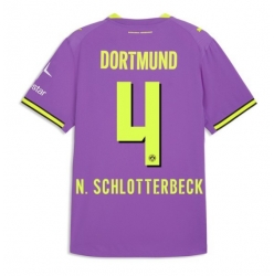 Strój piłkarski Borussia Dortmund Nico Schlotterbeck #4 Koszulka Trzeciej 2026-27 Krótki Rękaw