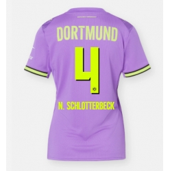Strój piłkarski Borussia Dortmund Nico Schlotterbeck #4 Koszulka Trzeciej damskie 2026-27 Krótki Rękaw