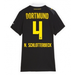 Strój piłkarski Borussia Dortmund Nico Schlotterbeck #4 Koszulka Wyjazdowej damskie 2026-27 Krótki Rękaw