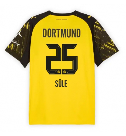 Strój piłkarski Borussia Dortmund Niklas Sule #25 Koszulka Podstawowej 2025-26 Krótki Rękaw Strój piłkarski Borussia Dortmund Niklas Sule #25 Koszulka Podstawowej 2025-26 Krótki Rękaw