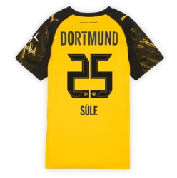Strój piłkarski Borussia Dortmund Niklas Sule #25 Koszulka Podstawowej damskie 2025-26 Krótki Rękaw