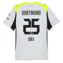 Strój piłkarski Borussia Dortmund Niklas Sule #25 Koszulka Wyjazdowej 2025-26 Krótki Rękaw