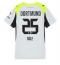 Strój piłkarski Borussia Dortmund Niklas Sule #25 Koszulka Wyjazdowej damskie 2025-26 Krótki Rękaw