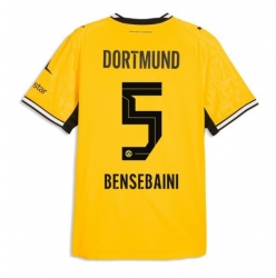 Strój piłkarski Borussia Dortmund Ramy Bensebaini #5 Koszulka Podstawowej 2026-27 Krótki Rękaw