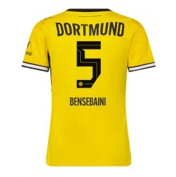 Strój piłkarski Borussia Dortmund Ramy Bensebaini #5 Koszulka Podstawowej damskie 2026-27 Krótki Rękaw