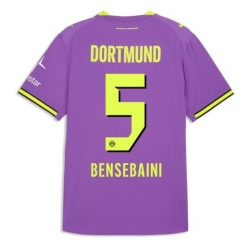 Strój piłkarski Borussia Dortmund Ramy Bensebaini #5 Koszulka Trzeciej 2026-27 Krótki Rękaw